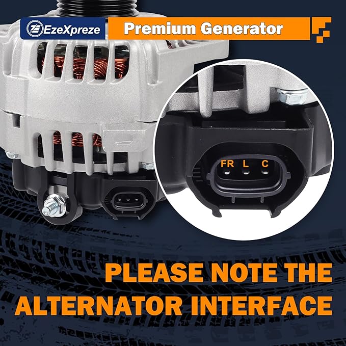 Ezexpreze Alternator Fit for Honda Odyssey 3.5L V6 2014-2017, 130Amp CW - Image 2