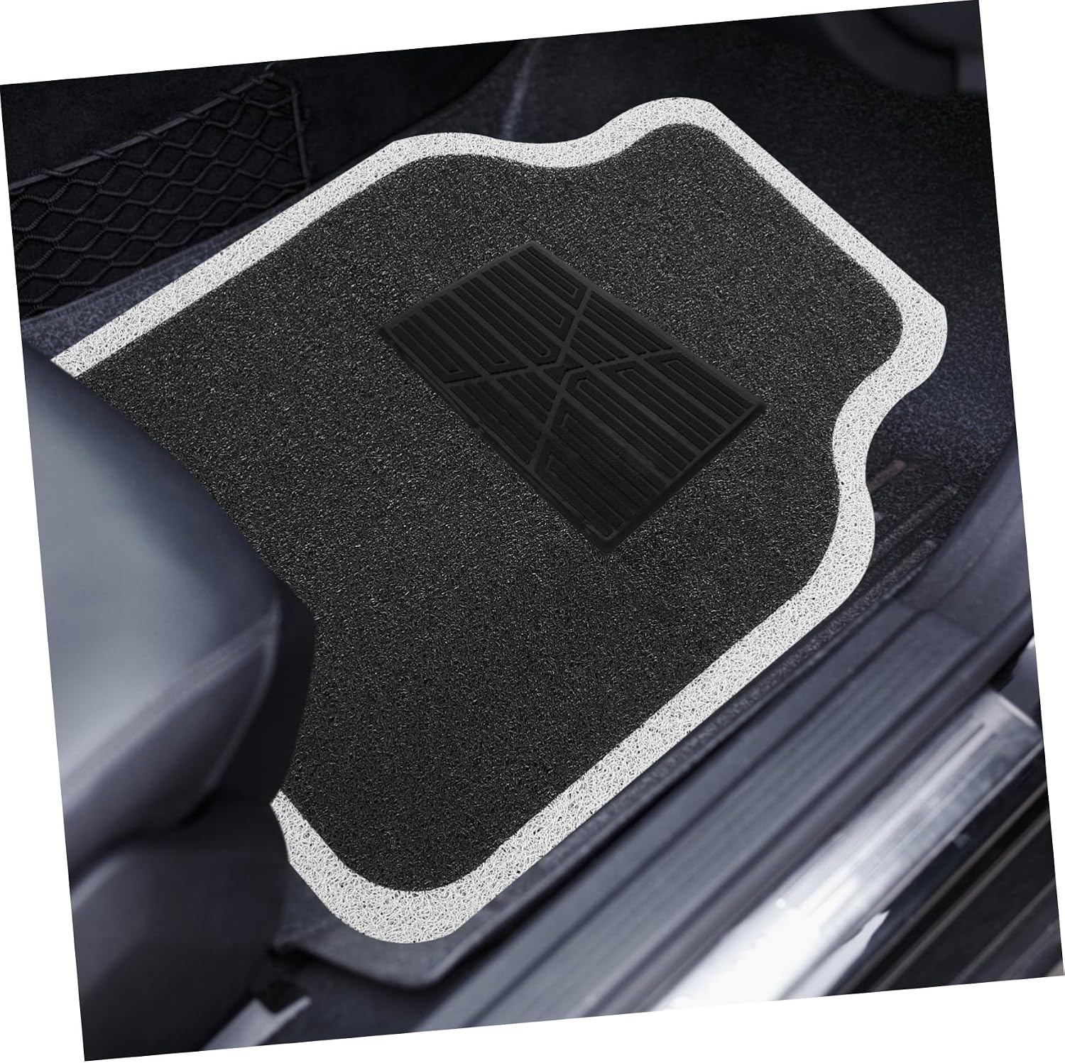 Sturdy Non-Slip Car Carpet Protector Patch Hard Rubber Floor Mat Repair Pad for Foot Pedals Automotive Carpet Protection for Vehicle Interior