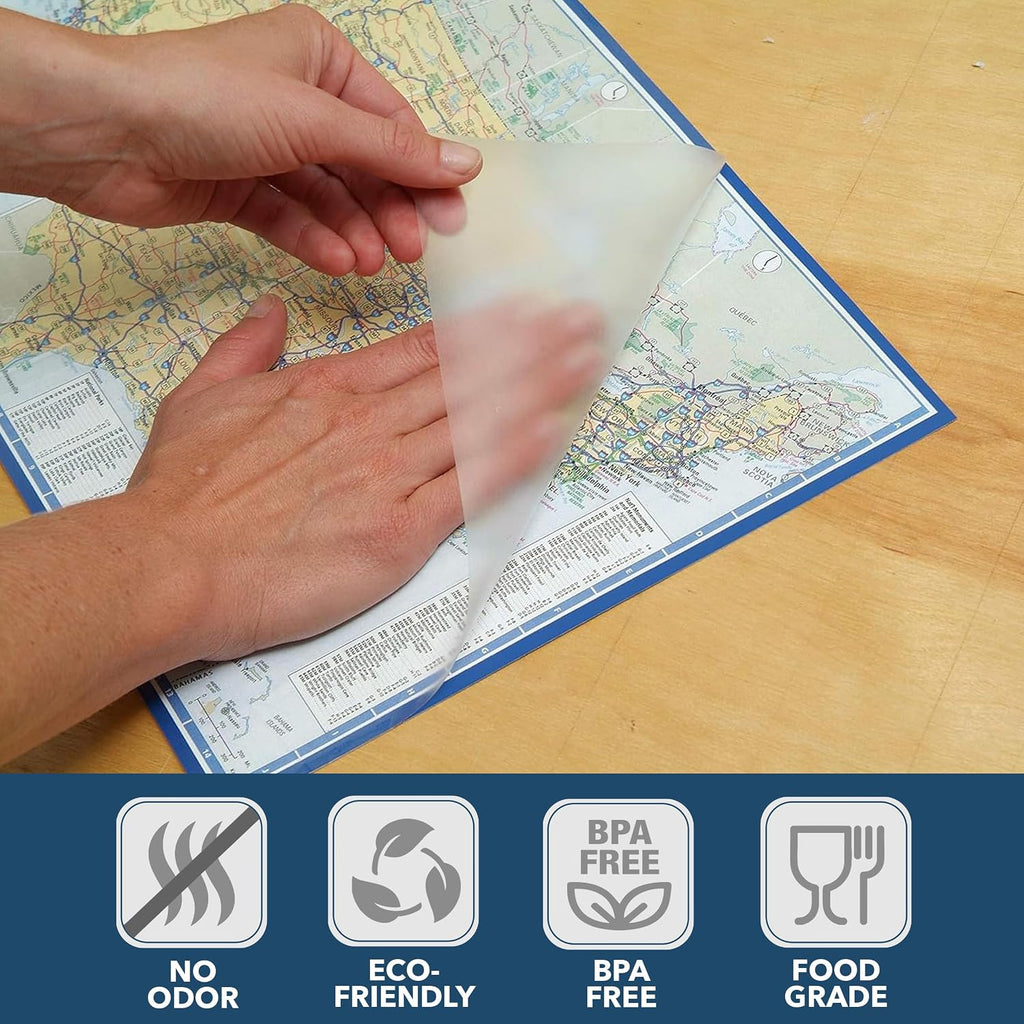 con-tact brand creative clear covering, versatile and self-adhesive showing dimensions