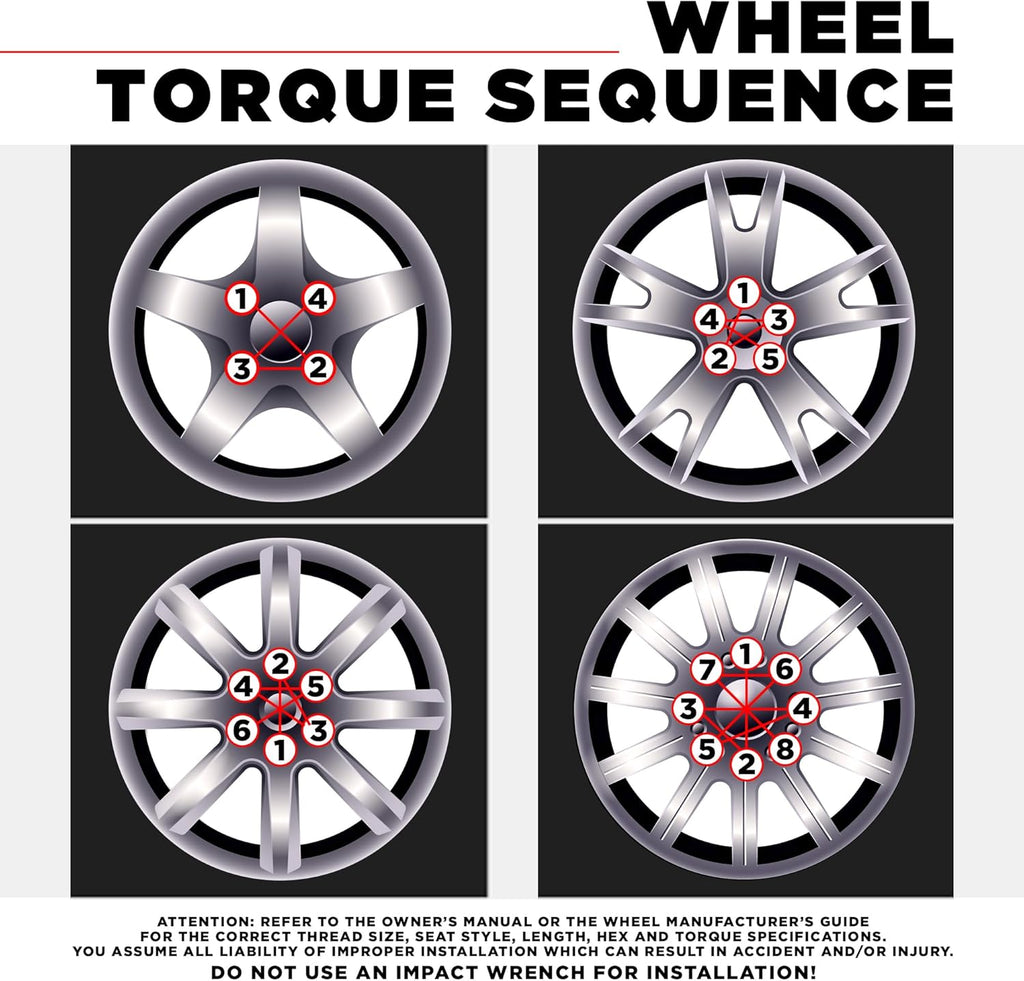 White Knight 7/16"-20 Chrome ET Bulge Lug Nut - 7802-20AM (20 Pack)