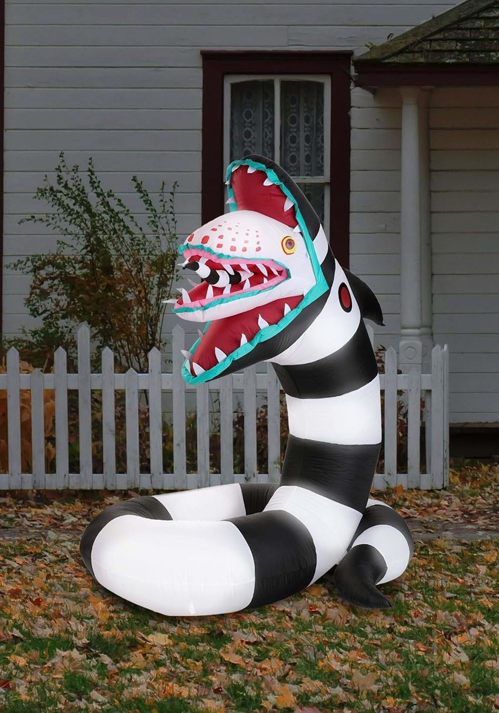 Beetlejuice Sandworm 6ft Inflatable Halloween Decoration | Airblown Yard Deco...