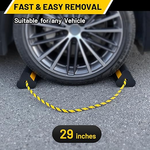 ROBLOCK Wheel Chocks for RV Trailer Camper Truck Car Aircraft, Versatile Heavy - Image 5
