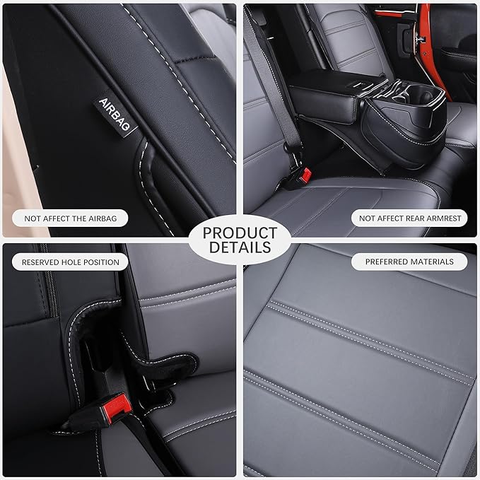 Car Seat Covers Full Set Custom Fit - Image 6