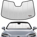 2023-2026 RX Windshield Sun Shade Compatible with 2023-2026 Lexus RX350 / RX350h / RX450h+ / RX500h Silver Reflective Foldable Front Sun Visor Sunshade Protector with Storage Bag Keep Interior Cool