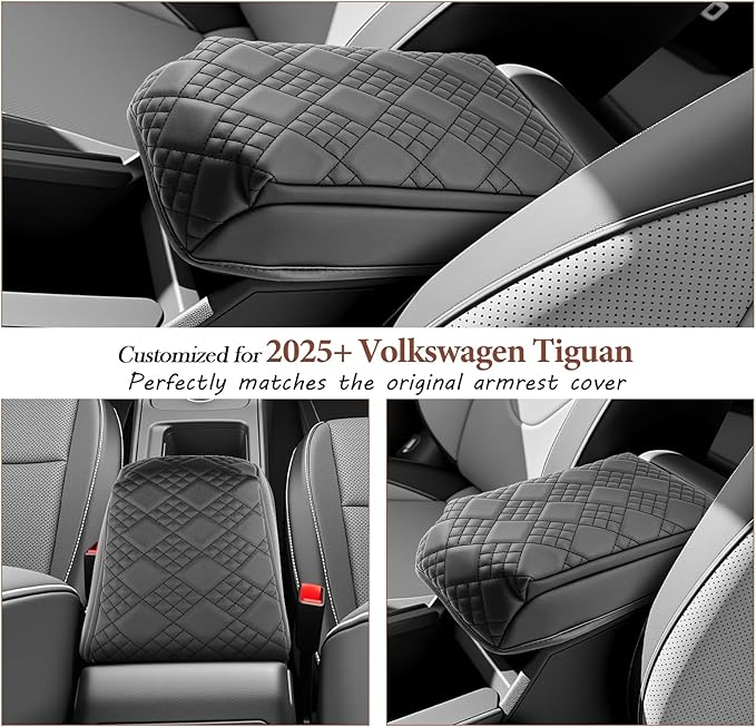 SKTU for 2025 VW Tiguan Center Console Cover for 2025+ Volkswagen Tiguan - Image 2