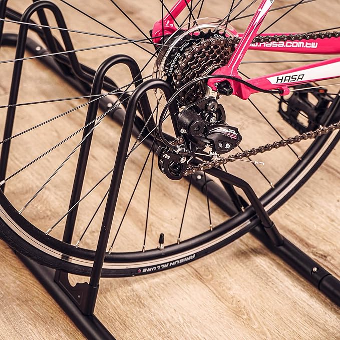 CyclingDeal Bike Rack Floor Parking Bike Stand - Image 5