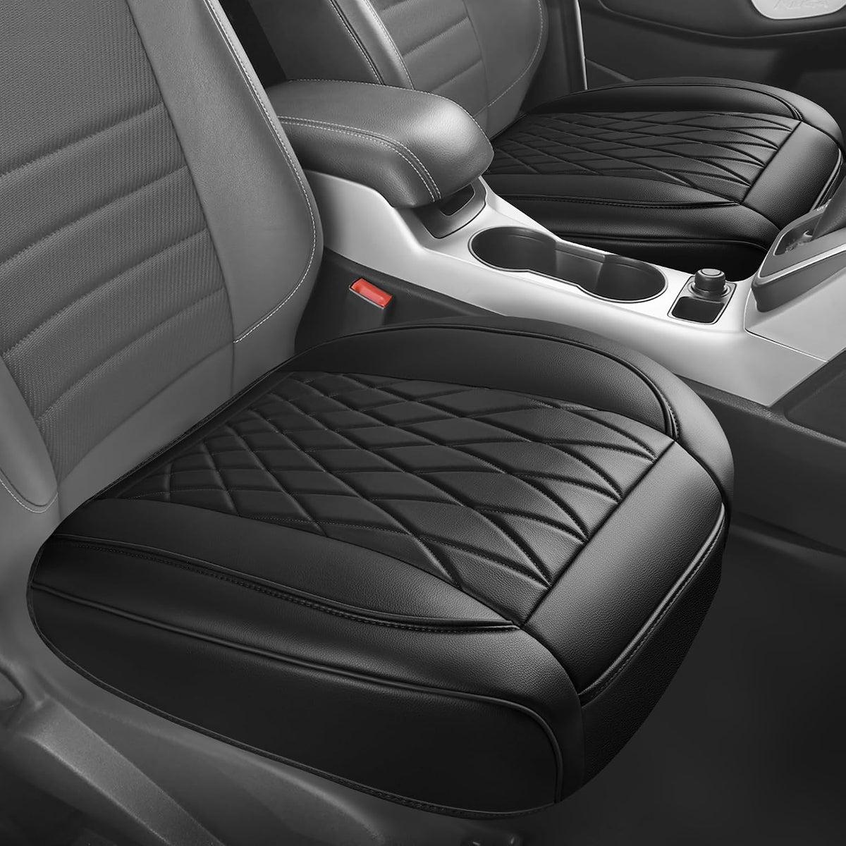 car pass 2 pack leather front car seat on a desk or shelf