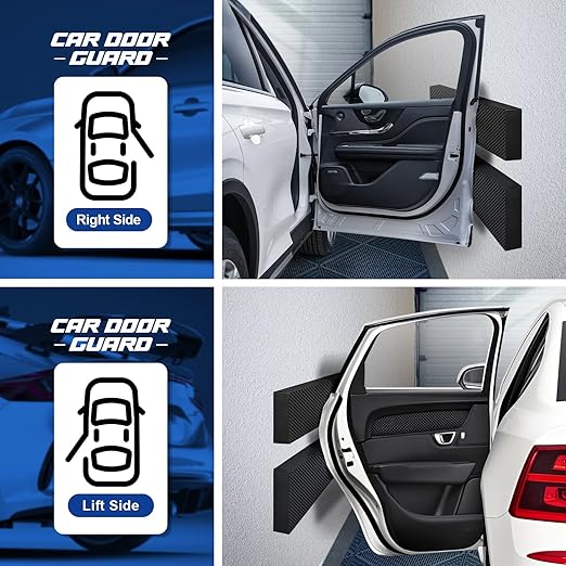 Spurtar Garage Wall Protector, 2 Pack Garage Car Door Protector and Mesh Fabric - Image 4