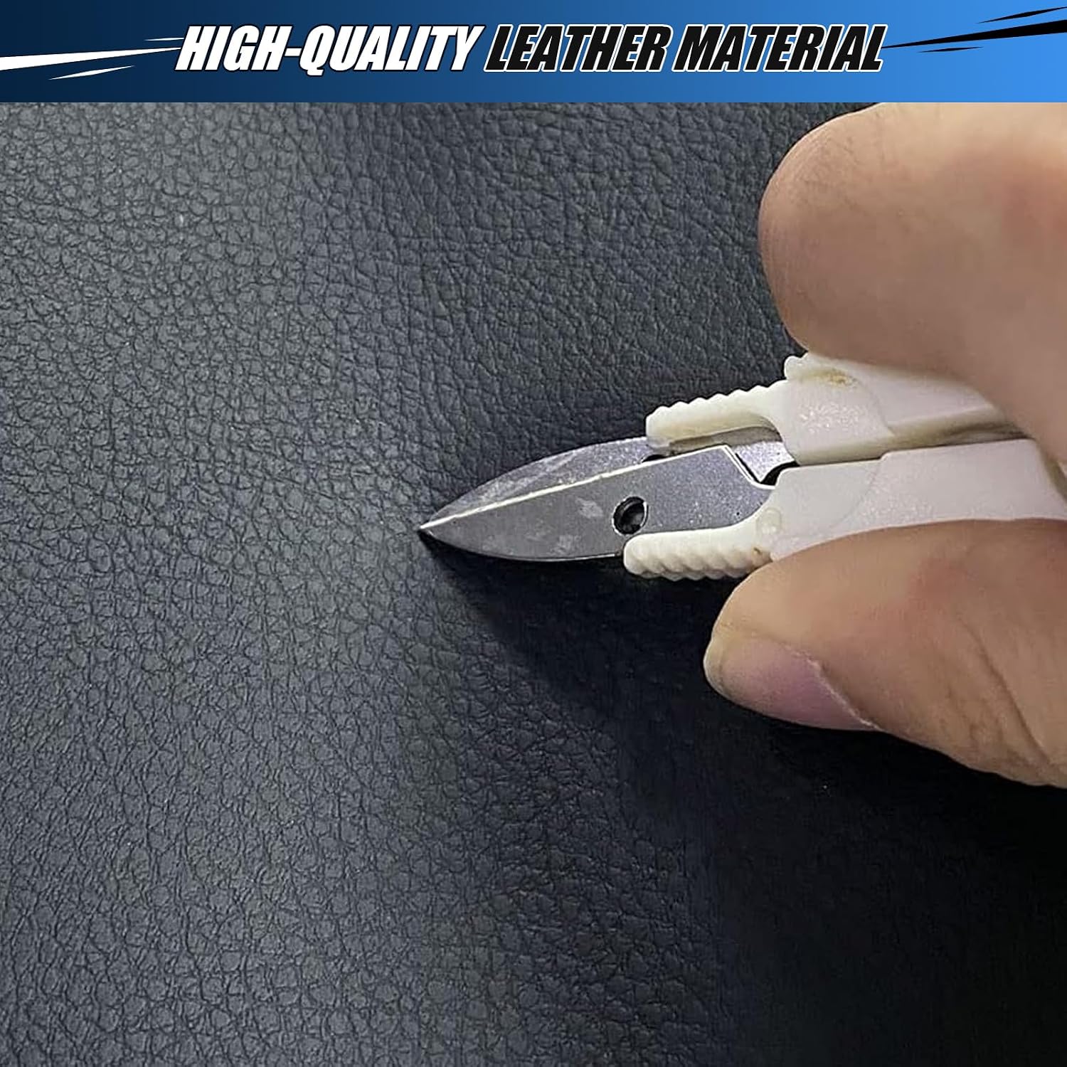 Seat Cover Replacement for SeaDoo 2002-2009 GTX 4-Tec, SC, LTD/RXT, RXT-X 215 255 / Wake 155 215 / GTX DI, High-Elasticity Black PU Leather, with Staple Remover & Installation Accessories