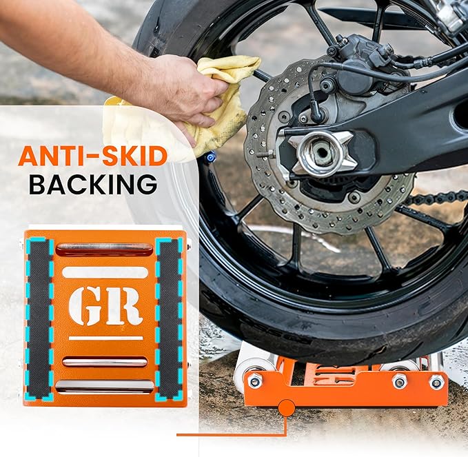 Grand Pitstop Motorcycle Wheel Cleaning Stand - Image 4