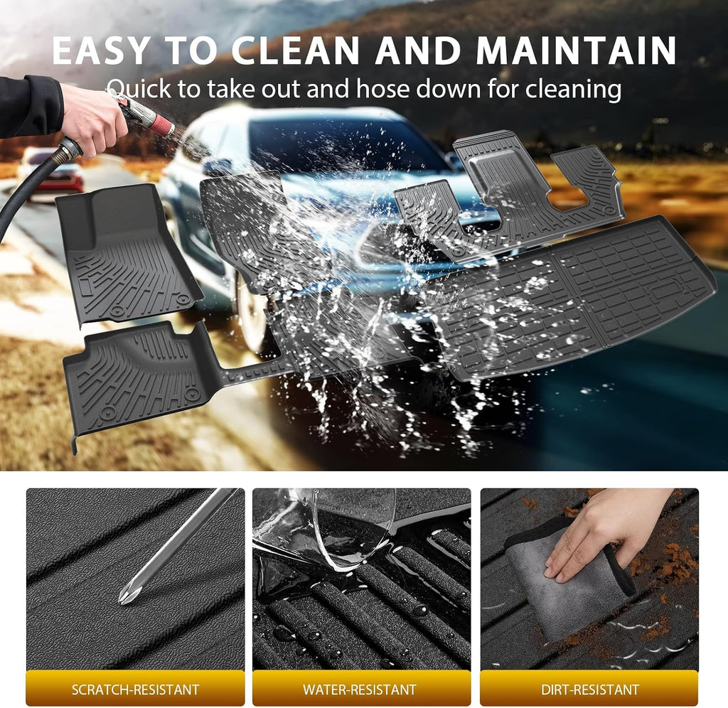 powerty floor mats cargo liner for jeep grand, close-up detail