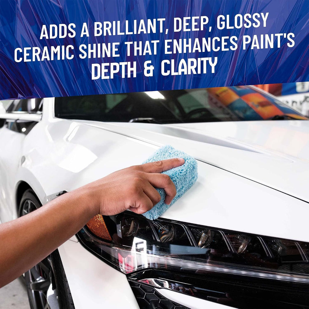 Chemical Guys HydroSlick Hyper Car Wax & HydroSpeed Ceramic Coating Quick Detailer Bundle (2 16 oz Bottles)
