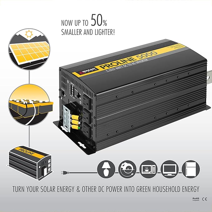 Wagan EL3748 12V 10000 Watt Power Inverter - Image 6