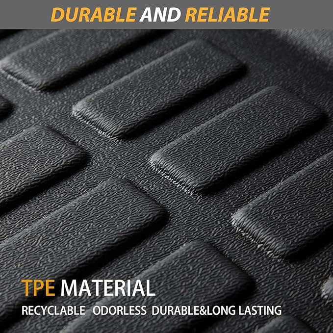 AIPOIL® Floor Mats for 2022-2024 2025 Nissan Frontier Crewcab All Weather - Image 5
