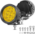 round led pods yellow, niwaker 2pcs 54w 3, main product view