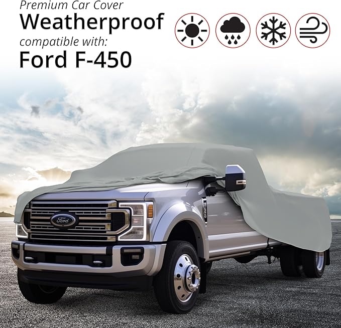 Car Covers Weatherproof Max Truck Cover & Warranty Compatible - Image 2
