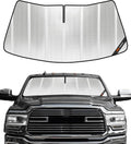 Pigenius Windshield Sunshade for Ram 2500/3500/4500/5500 2019-2024, Full Coverage Front Window Sun Shade - XtraGuard