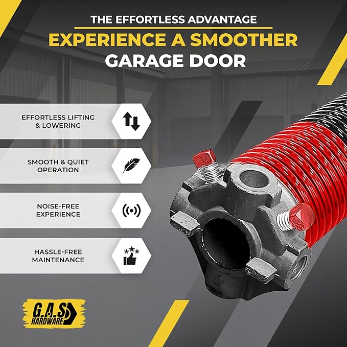 Garage Door Torsion Spring 225x1.75x29 Includes 1” Steel Bearing, and Winding - Image 5