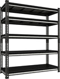 48" W Garage Shelving Heavy Duty，3000LBS Loads Adjustable Garage Storage Shelves by Rufokisa