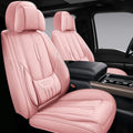 ns yolo universal fit premium pink leather 5-seats, main product view