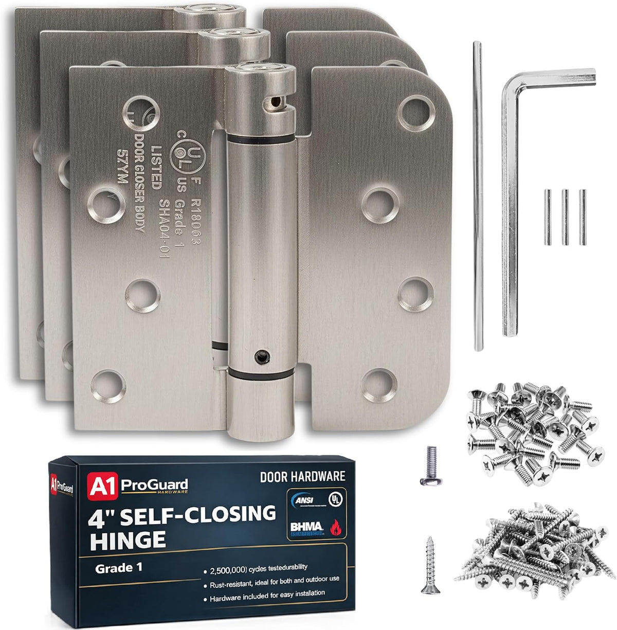 a1 proguard - self closing spring loaded hinges, main product view