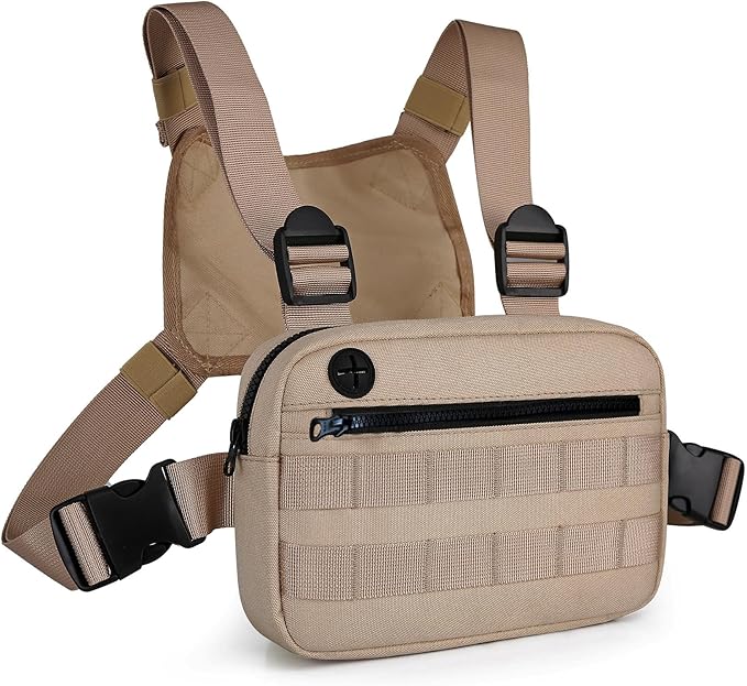 Outdoor Chest Bag For Men, EDC Chest Pack by OutdoorSportsGear
