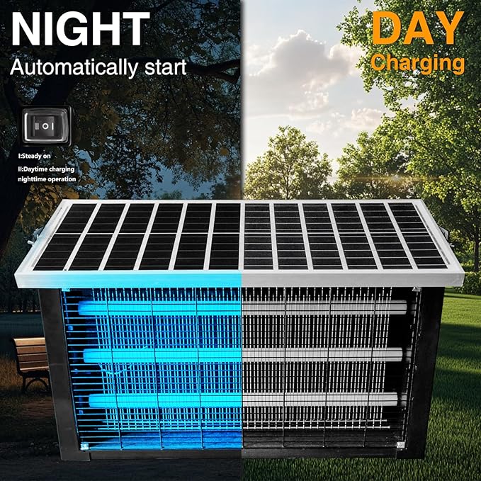 Super Large Solar Bug Zapper Outdoor - Image 4