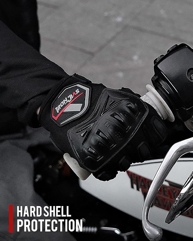 BORLENI Motorcycle Riding Gloves Touch Screen Full Finger Glove Motocross Road - Image 6