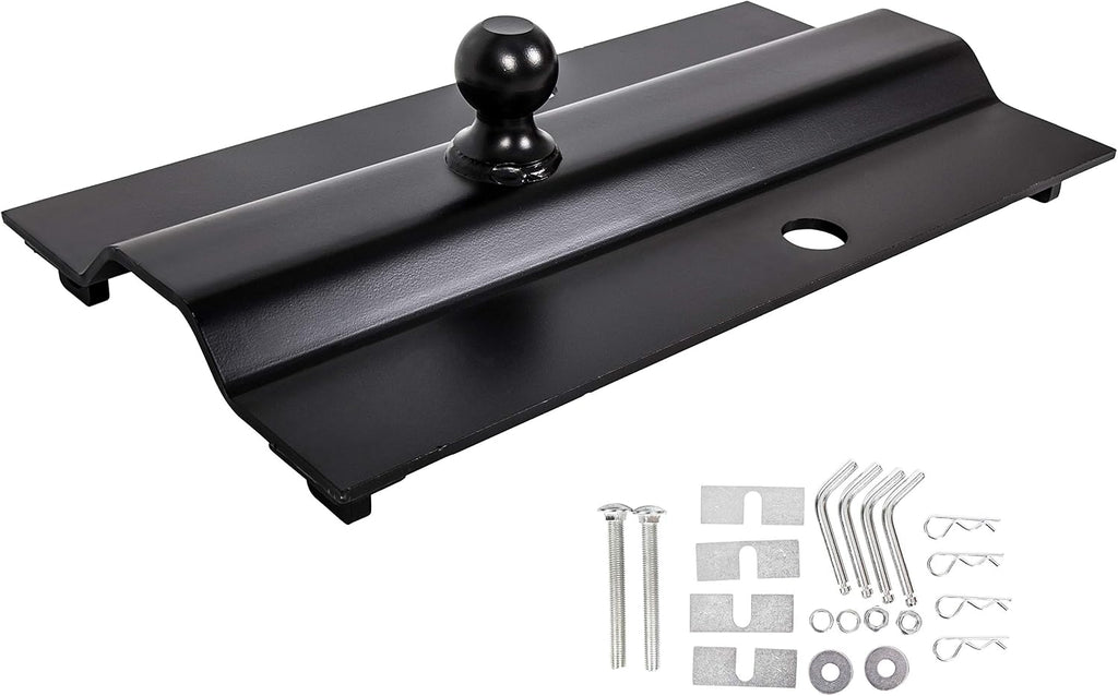 5th Wheel Gooseneck Hitch Trailer Towing Multi-Fit in-Bed Fixed Offset | 25,000 lbs, 2-5/16-Inch Ball