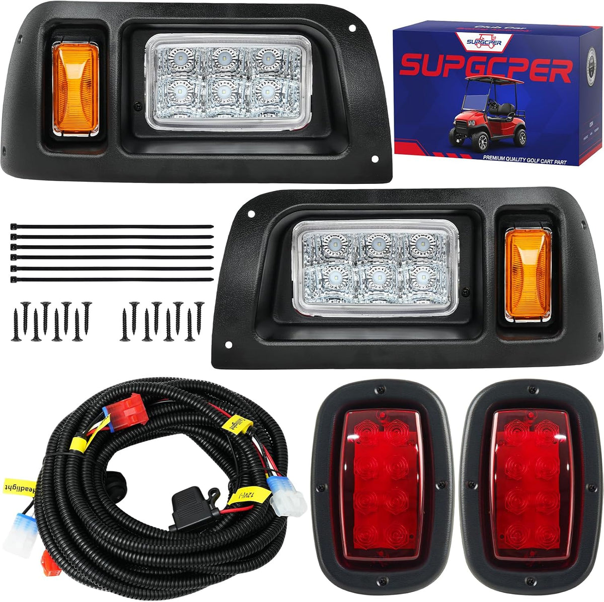 golf cart led light kit for club car, main product view