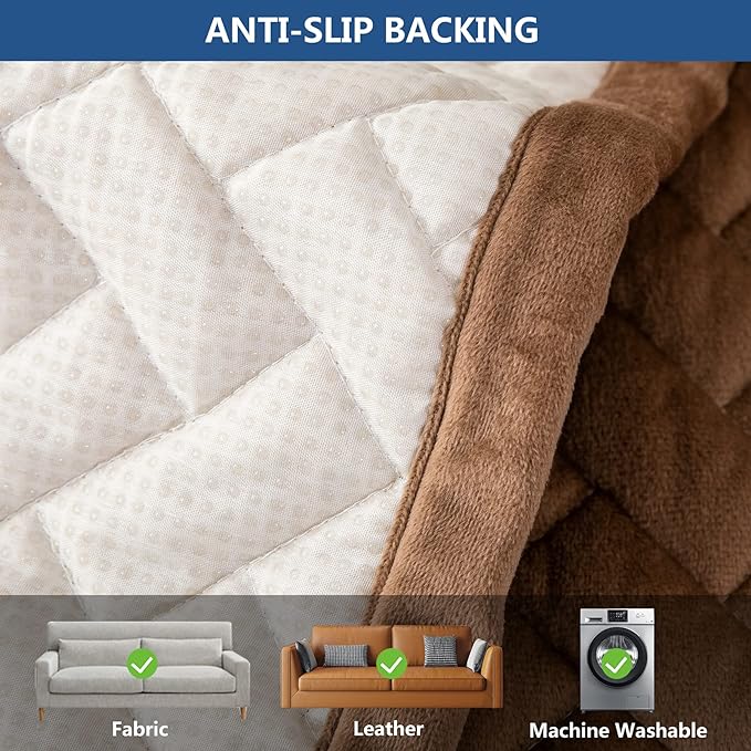 Eismodra Couch Cover, Sectional Couch Covers, Sofa Covers - Image 4