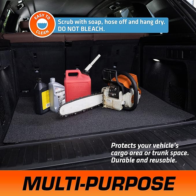 Armor All Premium Maintenance Mat Oil Spill Garage Floor Mat, Waterproof - Image 6