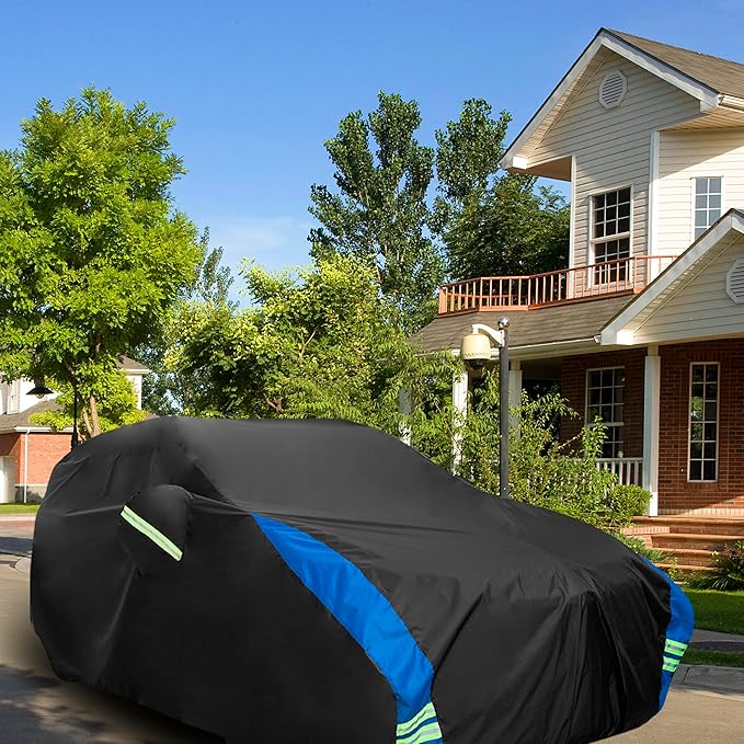 Avecrew Car Cover Custom Fit for Toyota RAV4, Waterproof All Weather Full - Image 6