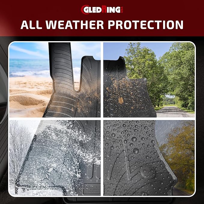 Gledring USA Custom Fit All-Weather Rubber Floor Mats Intended - Image 4
