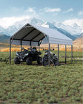 13'x16'x11' Metal Carport, Steel Heavy Duty Car Ports by GarveeLife