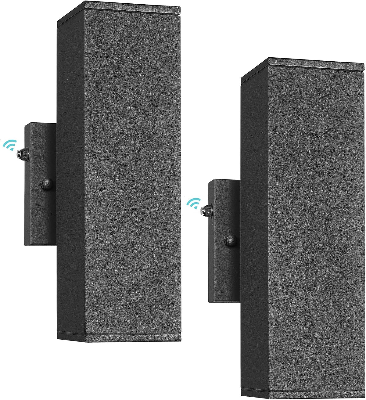 Ken & Ricky 2 Pack Dusk to Dawn Outdoor Lighting, Modern Exterior Lighting
