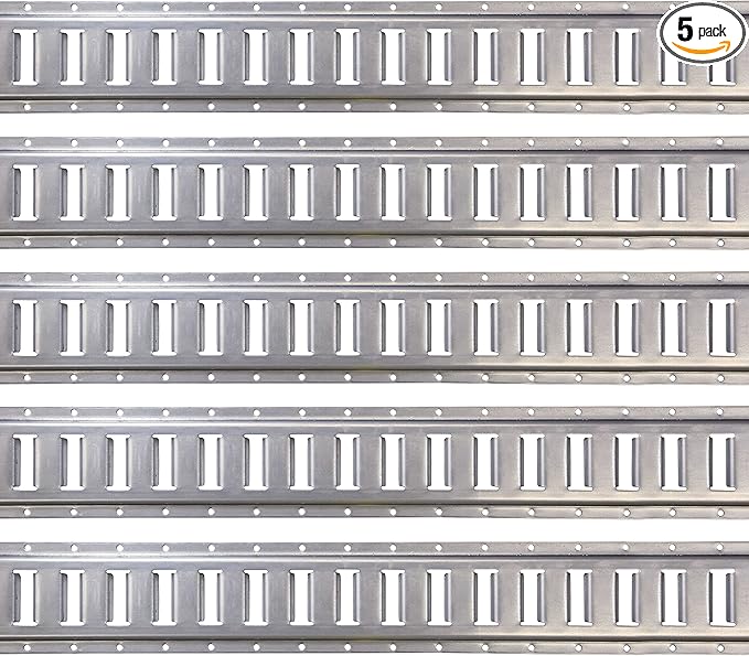 US Cargo Control E Track, Made in USA, 12 Gauge Steel 5 FT Galvanized E Track by USCargoControl