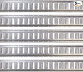 US Cargo Control E Track, Made in USA, 12 Gauge Steel 5 FT Galvanized E Track by USCargoControl
