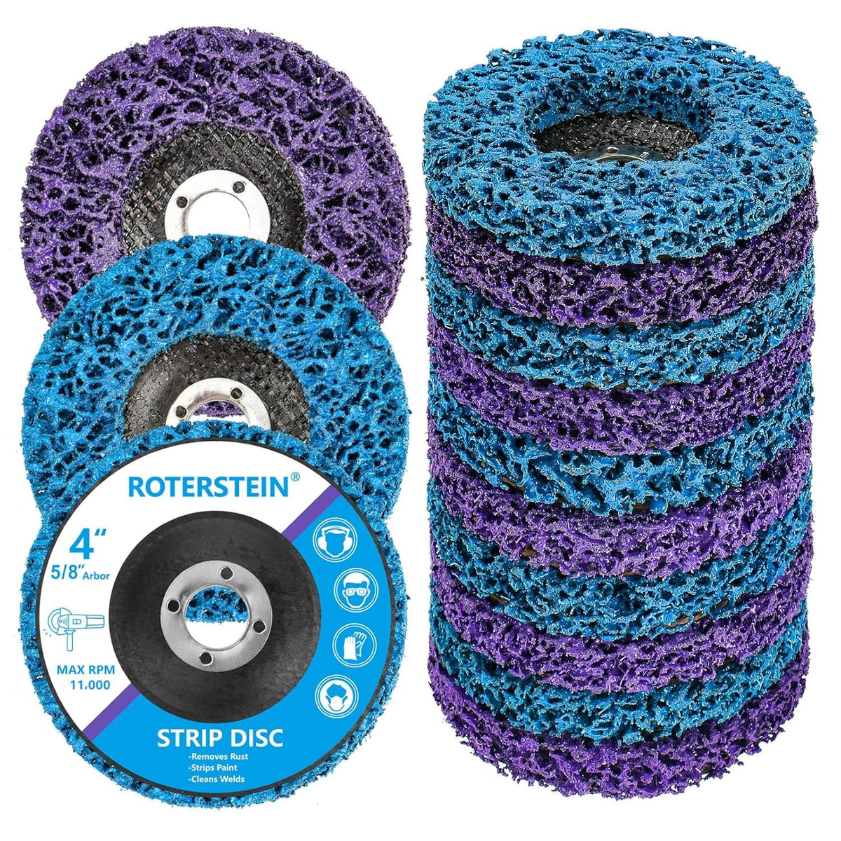 strip discs stripping wheel 4 inch for angle, main product view
