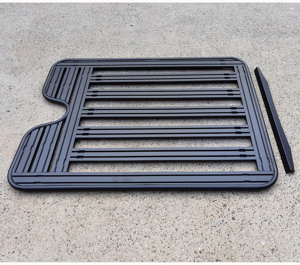 Roof Rack Platform Cargo System Fits for Tesla Model Y 2021-2024 Rooftop Cargo System Luggage Carrier Adjustable Crossbar