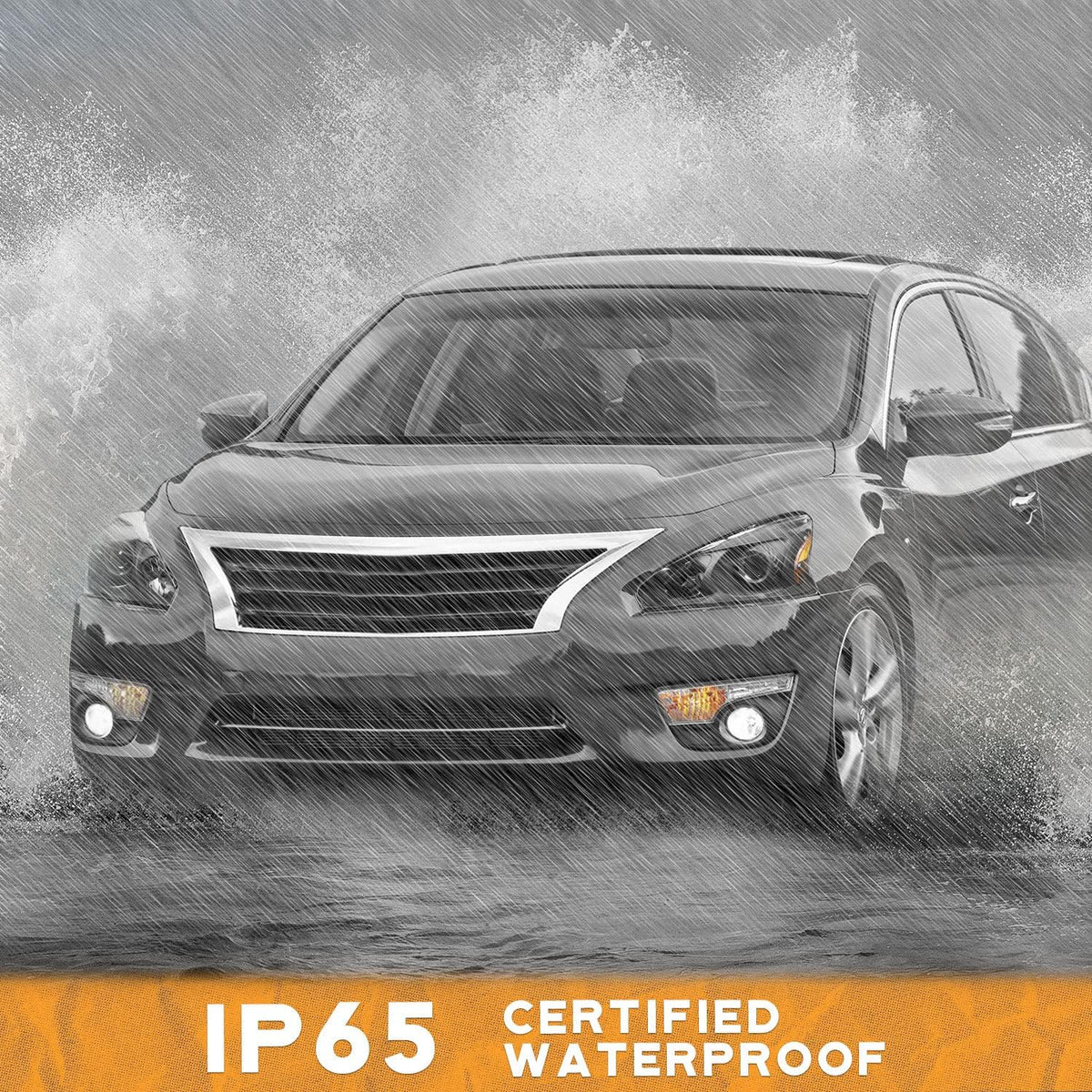 weelmoto halogen headlights assembly for 2013-2015 nissan altima, view 9