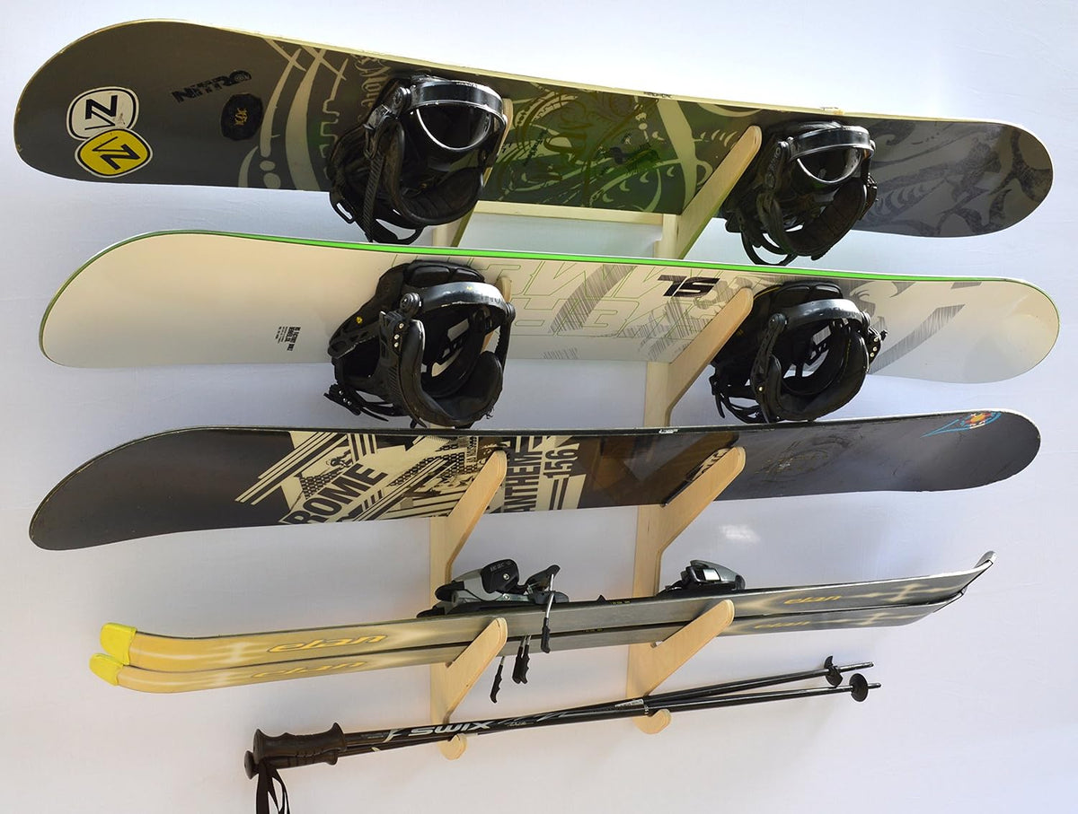 The Lifty Snowboard Wall Rack