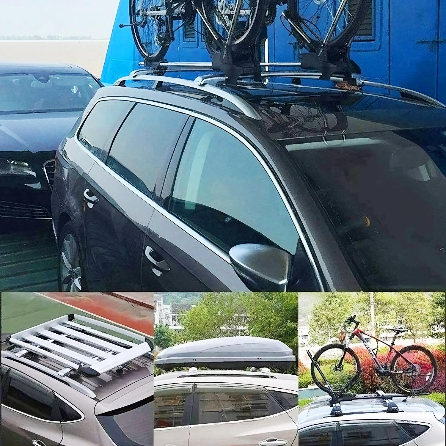 2Pcs Roof Bars Fit for KIA Telluride 2027 X-Line/X-Pro Aluminum Alloy Side Bars Cross Rails Roof Rack Luggage Carrier(Only for X-Line/X-Pro Version)