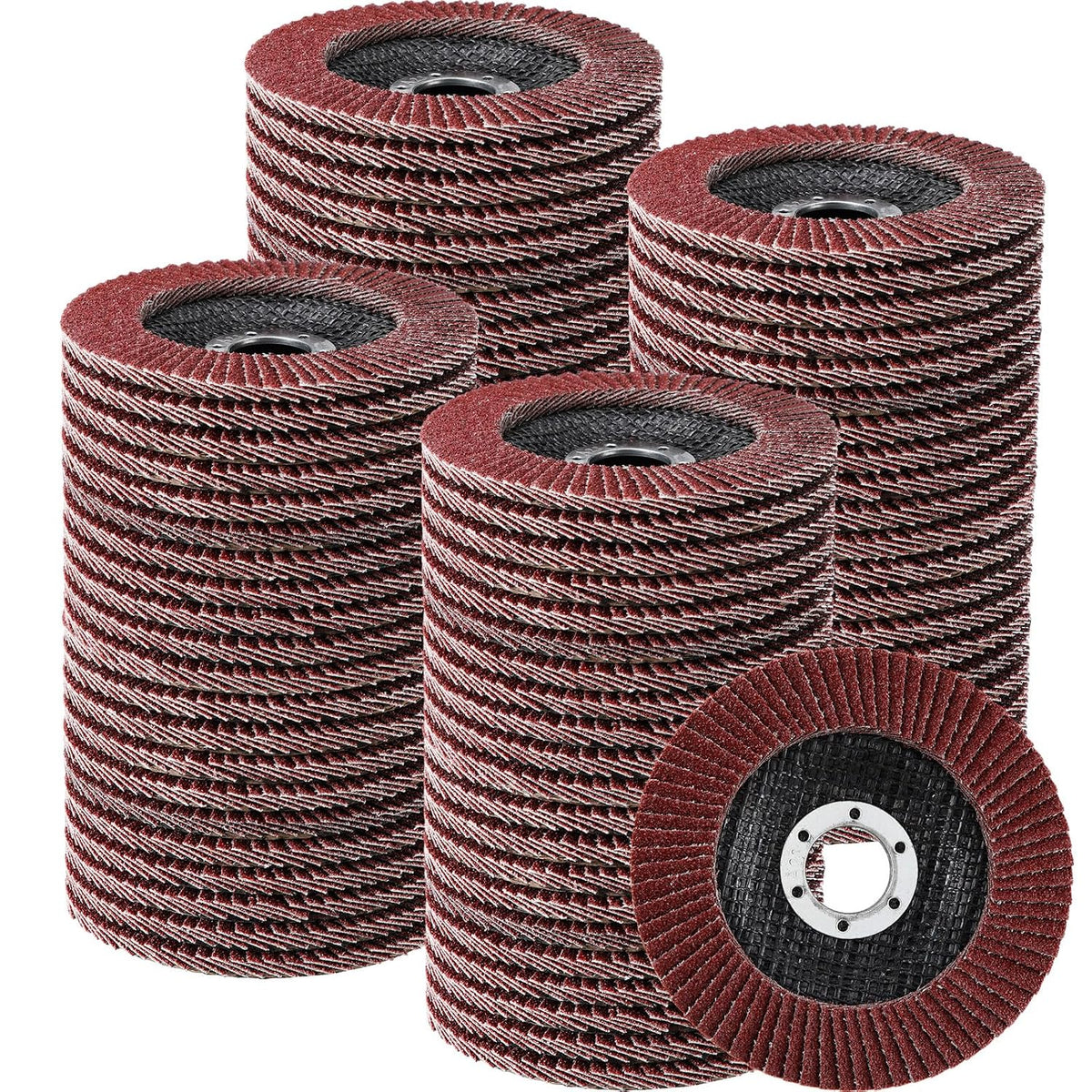 landhoow 80 pack flap discs 4 1/2 inch, main product view