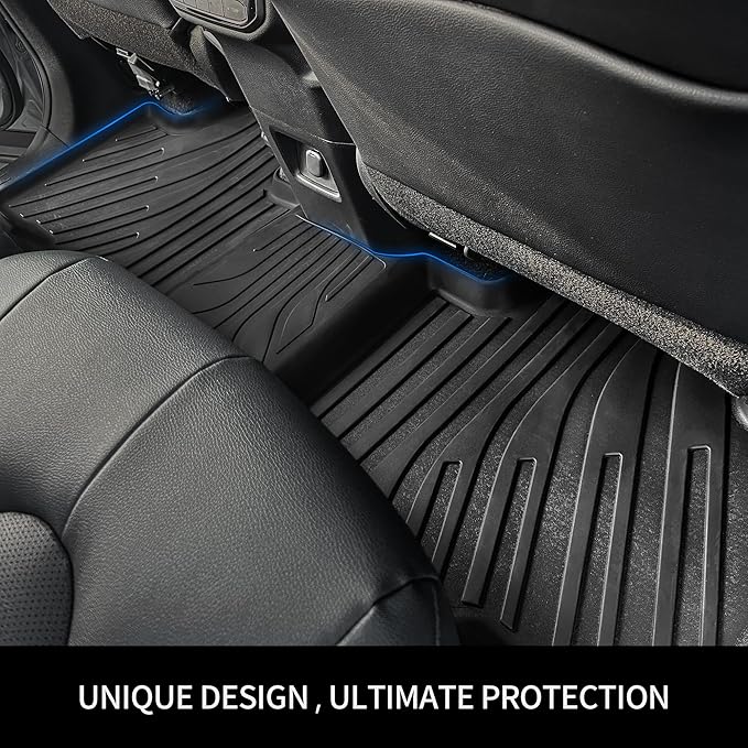 OEDRO Floor Mats Fit for Toyota Tacoma 2024 2025 Double Cab Auto Trans - Image 4