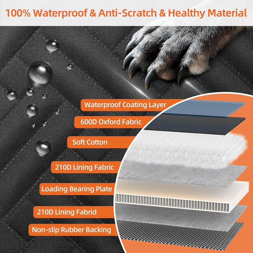 back seat extender for dogs,hard bottom car seat showing dimensions