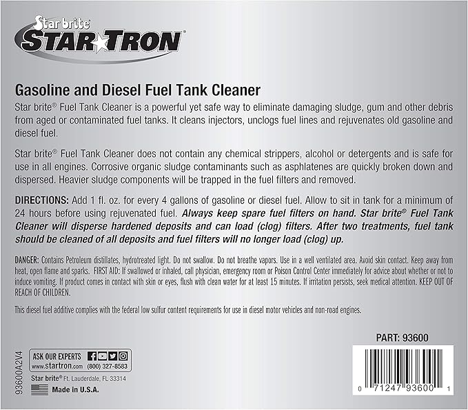 STAR BRITE Star Tron Fuel Tank Cleaner - Image 2