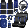 car pass 23 pcs bling diamond car accessories, main product view