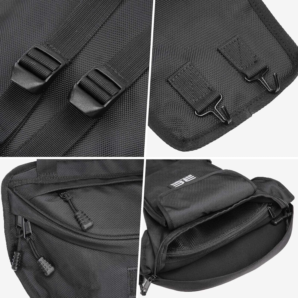 Storage Bag, UTV Cab Pack Center Seat Bag, Compatible With Polaris RZR 570 800 S 900 1000 XP