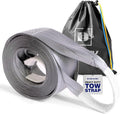 Heavy Duty Tow Strap 70000 lbs Minimum Break Strength 30ft - Recovery Tow Rope for Truck Van RV 35 US Tons 7.5 m